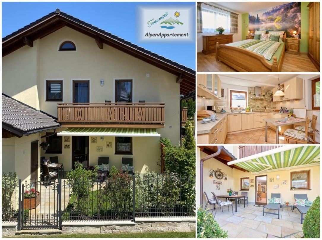 Alpenappartement Traumzeit - Pool / Eigene Terrasse / Garten Bernau am Chiemsee Exteriör bild